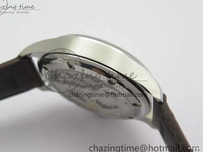 MIROTIME 0408 Original Portuguese IW358304 ZF 1:1 Best Edition SS White Dial RG Markers on Leather Strap A 7077